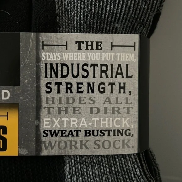 Mens Work Socks(5pairs) - Picture 5 of 7